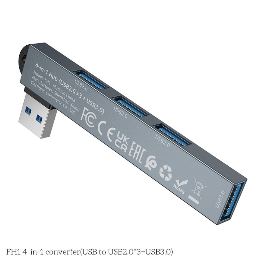 【Final Clearance】USB 3.0 Hub,4-Port Mini USB hub,Portable USB hub for Laptop,USB Expander for Laptop,PC,MacBook,Flash Drive,Console, Printer,Camera,Keyborad,Mouse,and More USB Devices