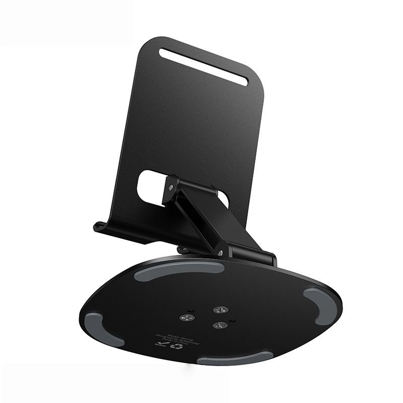 【Final Clearance】Adjustable Cell Phone Stand,360 Rotating Foldable Desktop Cellphone Stand with Anti-Slip Base Portable Phone Holder for iPhone 16 15 14 13 Pro Max, All Smart Phones, iPad