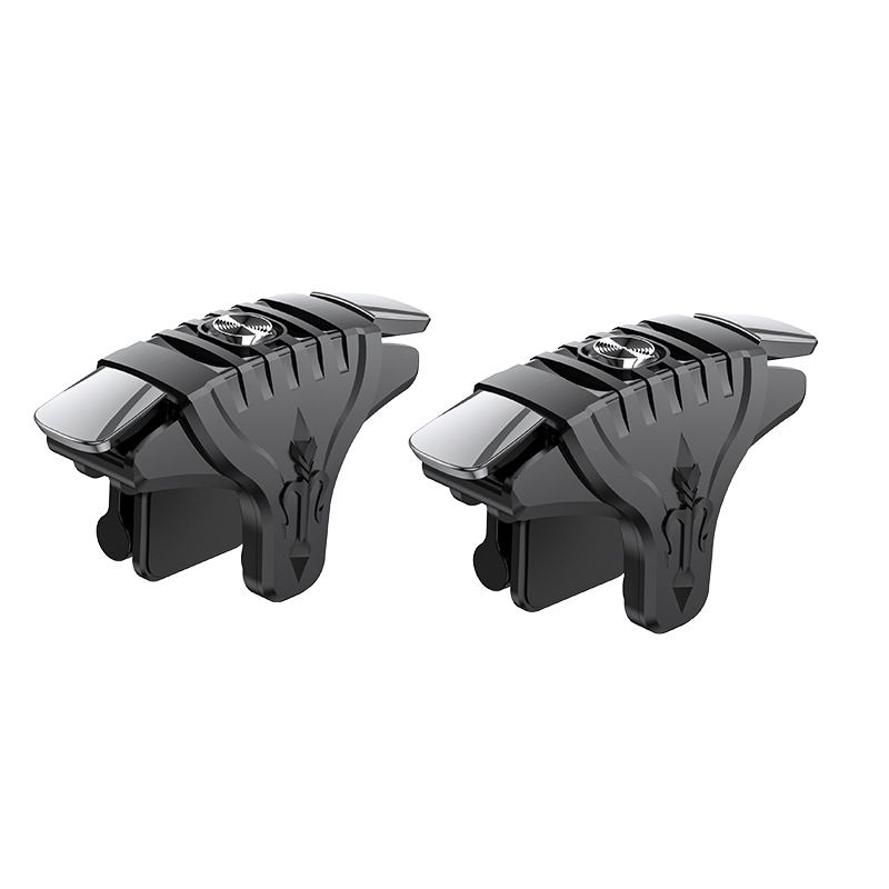 【Final Clearance】1 Pair Mobile Game Controller Gamepad for PUBG Mobile/Call of Duty Mobile,Mobile Game Trigger Joystick Gamepad for iPhone/Android,Sensitive Shoot and Aim L1R1 Triggers