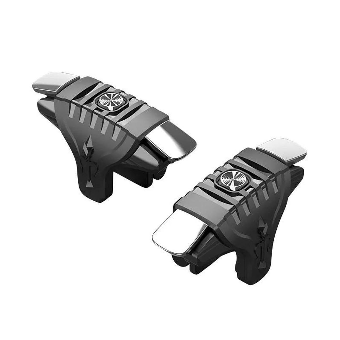 【Final Clearance】1 Pair Mobile Game Controller Gamepad for PUBG Mobile/Call of Duty Mobile,Mobile Game Trigger Joystick Gamepad for iPhone/Android,Sensitive Shoot and Aim L1R1 Triggers