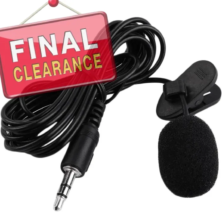 【Final Clearance】3.5MM PC Hands Free Microphone, Professional Recording Condenser Microphone Compatible with PC, Laptop, Singing,Voice Recording,YouTube,Skype,Gaming