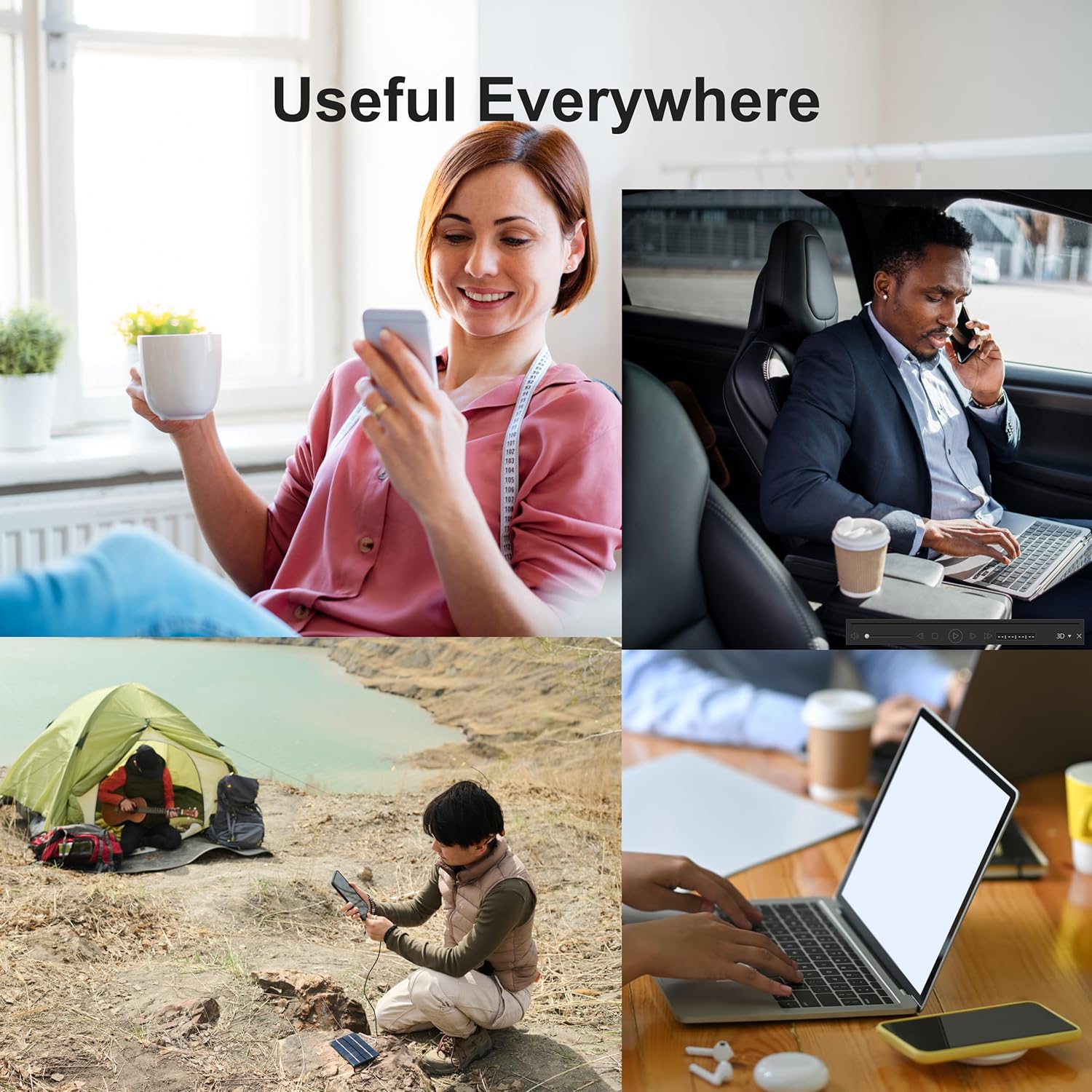 【Final Clearance】3-in-1 charging cable – 1.0 m – USB-A to Type C, Micro B, Lightning – 12 W – for smartphones, tablets, power banks