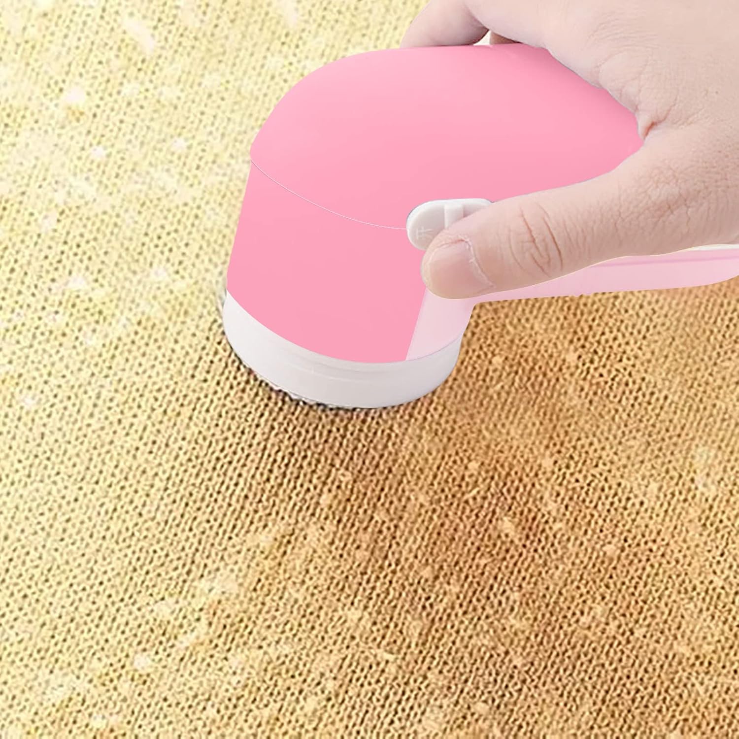 Bobble Remover Rechargeable Handheld Electric Lint Remover, Multifunctional Bobble Remover for Clothes, Fabric Shaver, Portable De Bobbler, Defuzzer and Fluff Remover, Large