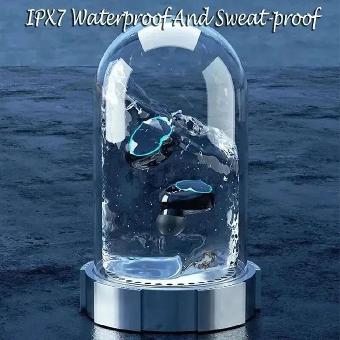 【Final Clearance】Wireless Earbuds, Wireless Headphones, HiFi Stereo Deep Bass, Bluetooth 5.3 Touch Control Noise Reduction Headphones , Mini Ear Buds Mic In-Ear Headset IP7 Waterproof LED Display