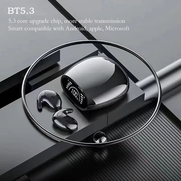 Wireless Sleep Earbuds for Side Sleepers Soft Comfortable Sleeping in Bed Ear Buds on Side Invisible Earphones Bluetooth Nighttime Sleeping Flat Earbuds Small Tiny Mini Headphones