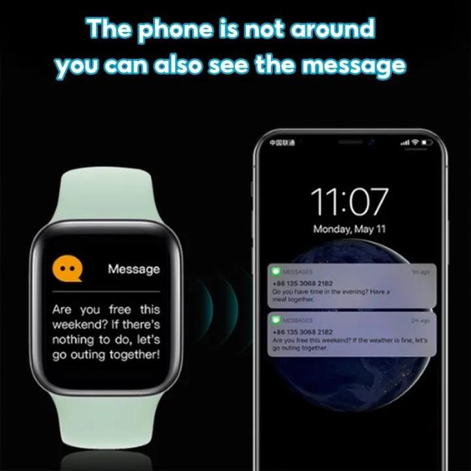 T55Promax Smart Watch with Pro 4 Earbuds + 2 Straps Set 2025 Hot-sale New Design