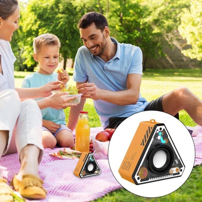 【Final Clearance】Wireless Bluetoth Speakers - Outdoor Portable Mini Desktop Subwoofer, Battery Powered Audio | Rich Bass Amplifier for Beach Camping Party, Rechargeable Travel Entertainment System