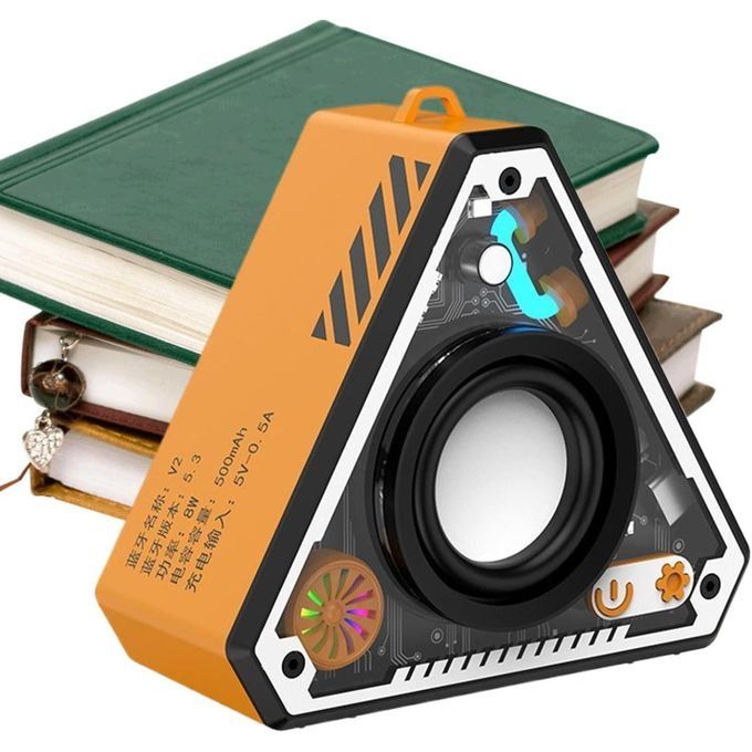 【Final Clearance】Wireless Bluetoth Speakers - Outdoor Portable Mini Desktop Subwoofer, Battery Powered Audio | Rich Bass Amplifier for Beach Camping Party, Rechargeable Travel Entertainment System