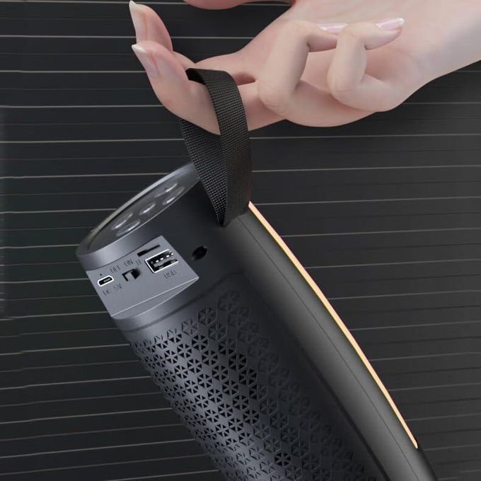 Wireless Bluetooth Speakers Home Outdoor Portable Small Speaker Subwoofer Car Audio Bass MP3 Player Sound System LED Lights