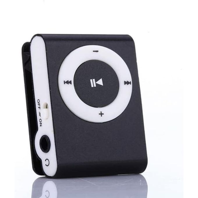 MP3 Music Player Without LCD Display With Earphone, USB Cable And Readable Up To 16GB Memory Card, Metal Body With TF/SD Memory Card Slot -Assorted Colours And Designs