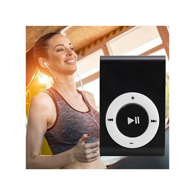 MP3 Music Player Without LCD Display With Earphone, USB Cable And Readable Up To 16GB Memory Card, Metal Body With TF/SD Memory Card Slot -Assorted Colours And Designs