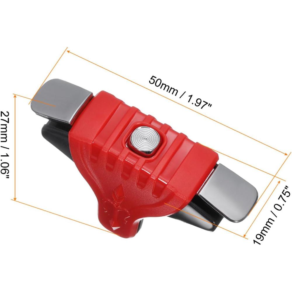 Mobile Game Controller Triggers Compact Lightweight Compatible with Smartphones Fast Aiming Mobile Gaming Accessory for Shooter Games