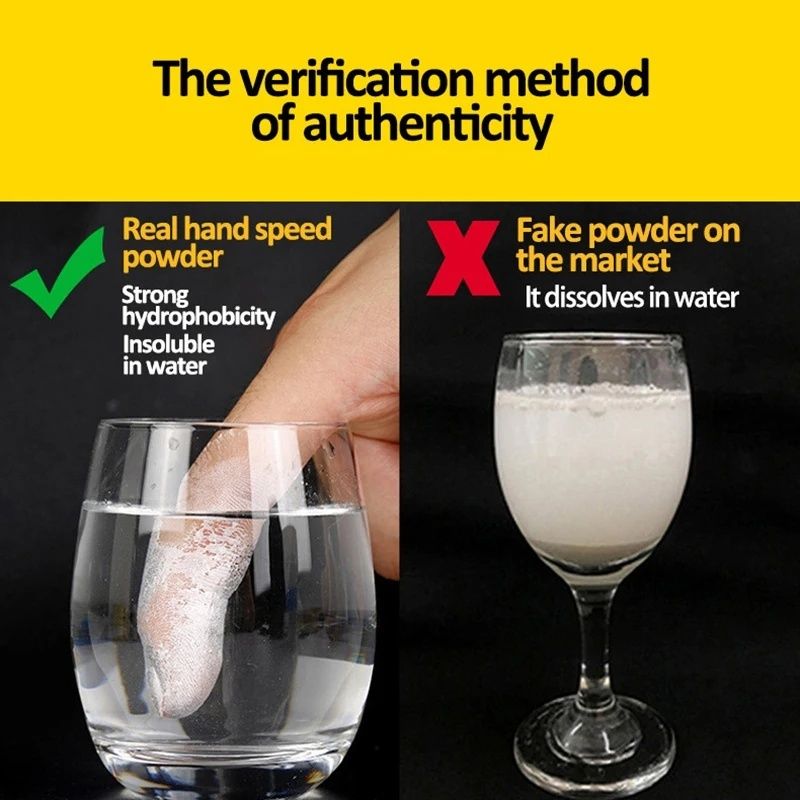 【Final Clearance】Solid Hand Game Powder Hand Speed Powder King Eat Chicken Fingers Anti-slip And Anti-sweat Esports Hand Game Powder Hand Game