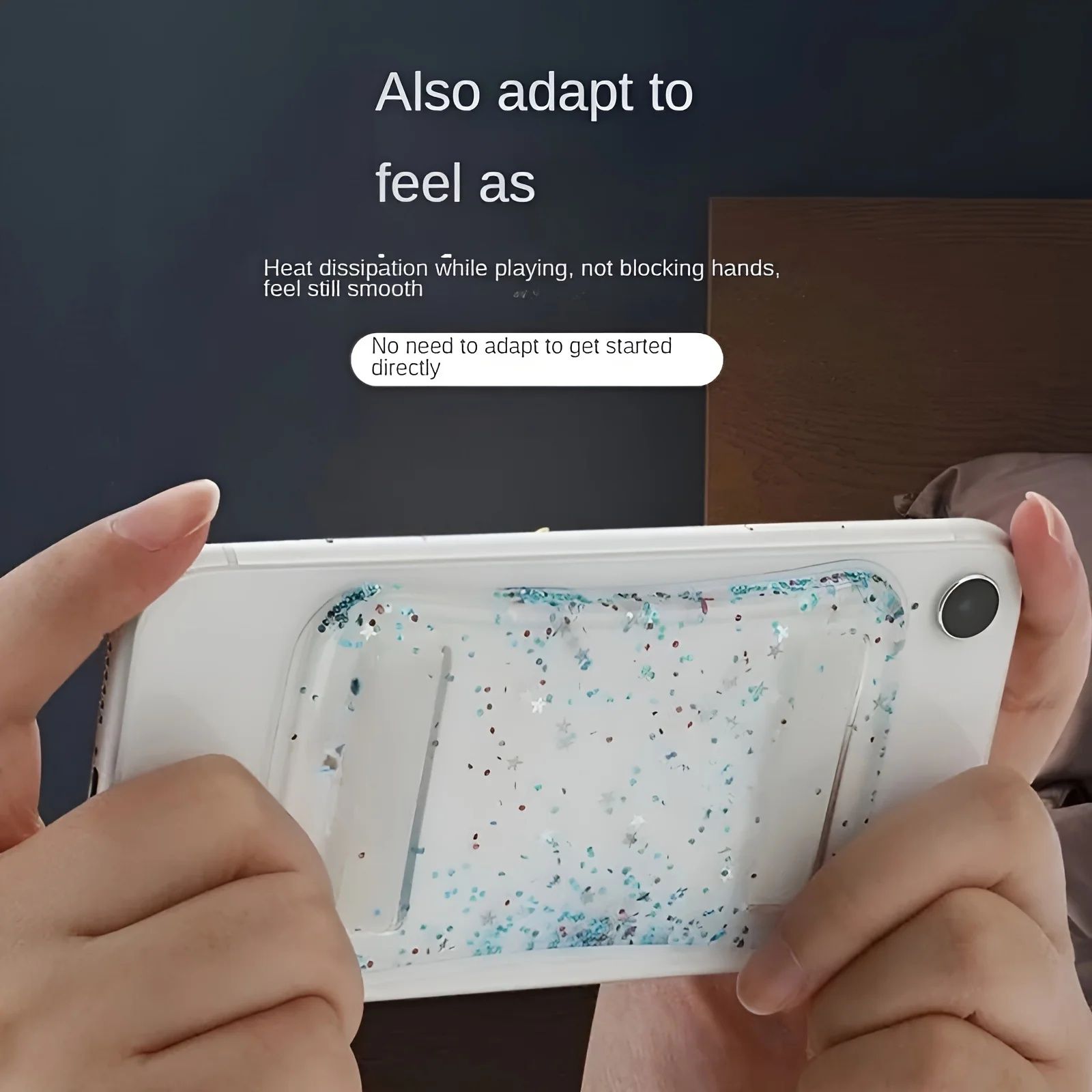 【Final Clearance】Quick Stick Reusable Physical Cooling Sticker for Mobile Phones Easy Peel Fast Heat Dissipation Gaming Phone Accessories