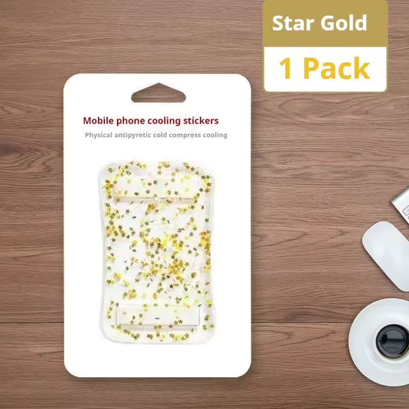 【Final Clearance】Quick Stick Reusable Physical Cooling Sticker for Mobile Phones Easy Peel Fast Heat Dissipation Gaming Phone Accessories