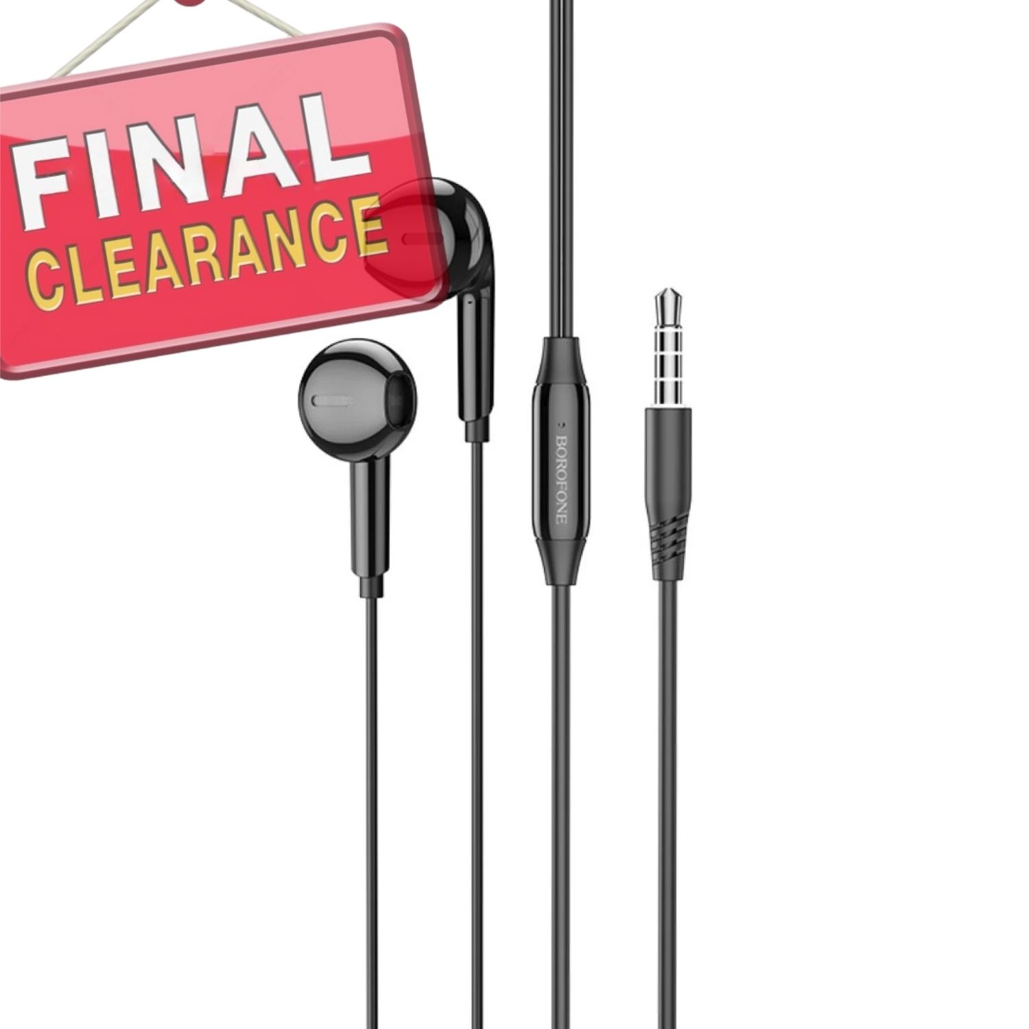 【Final Clearance】Earphones Wired Headphones In Ear Wired Earbuds with Microphone Compatible With Phone Samsung Huawei Android Smartphones Tablets Laptops