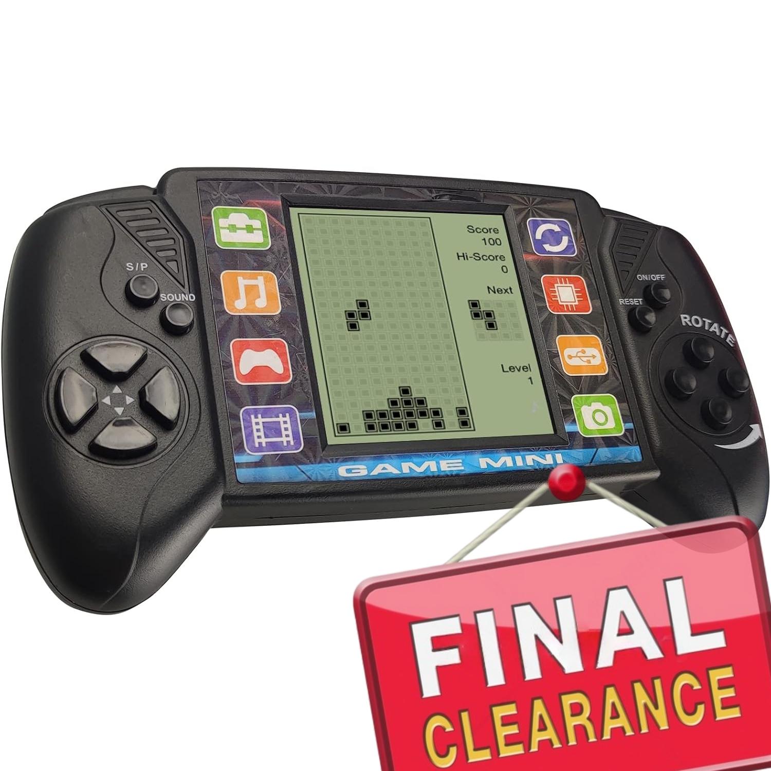 【Final Clearance】3.5 Inch Screen Handheld Game Console Plastic Retro Game Consoles Classic Portable Handheld Game Player for Kids