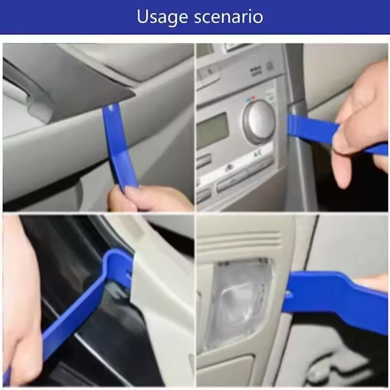 Car Door Clip Trim Removal Tools 5Pcs Kits Car Interior Repairing Tool Car Disassembly Tool  DVD Repair Tool Dashboard Removal Tool Interior Plastic Trim Panel