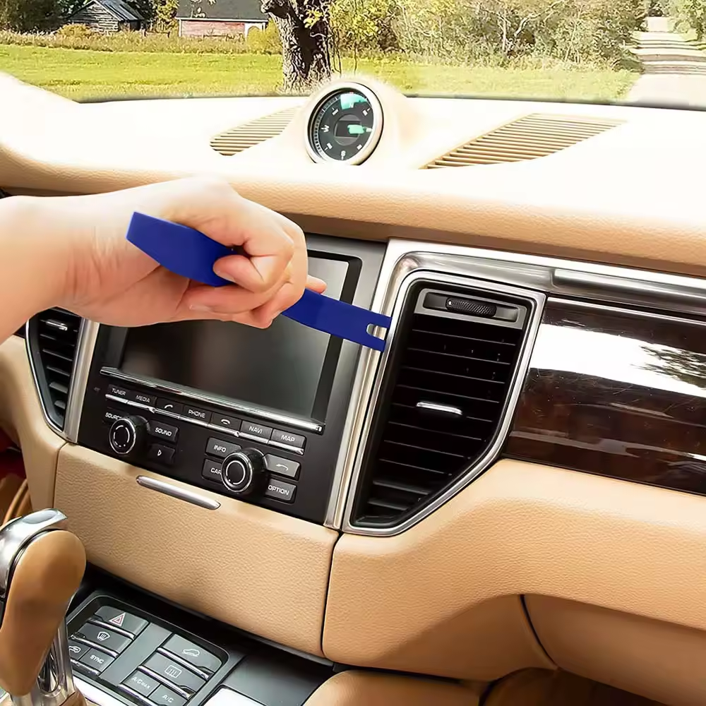Car Door Clip Trim Removal Tools 5Pcs Kits Car Interior Repairing Tool Car Disassembly Tool  DVD Repair Tool Dashboard Removal Tool Interior Plastic Trim Panel