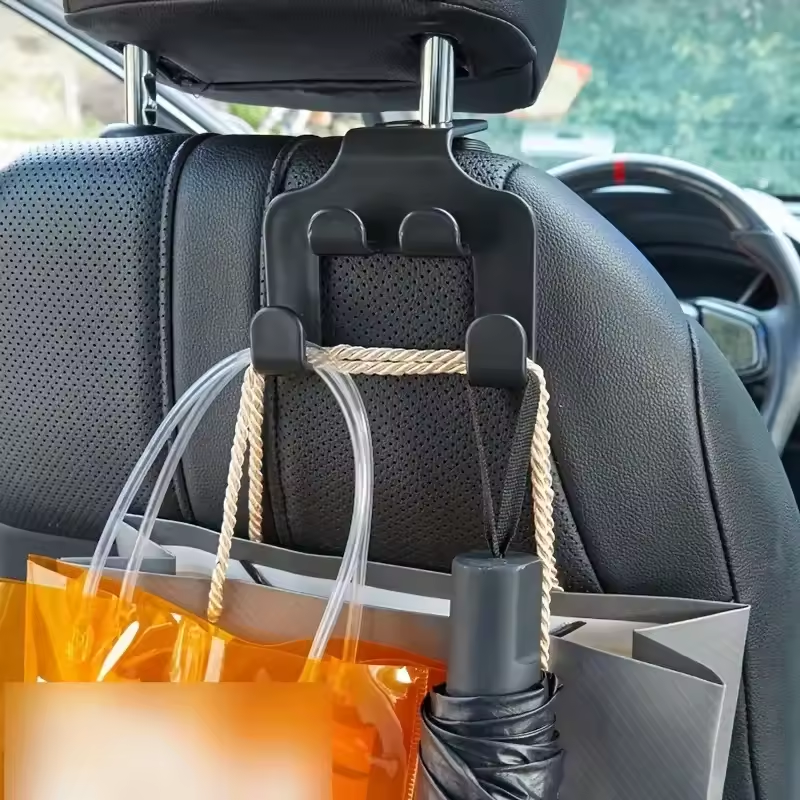 Car Back Seat Hook Hanging Storage Mobile Phone Holder Stand Lazy Rear Seat Phone Headrest Bracket For iPhone Samsung All Phones ， Car Electronics Accessories