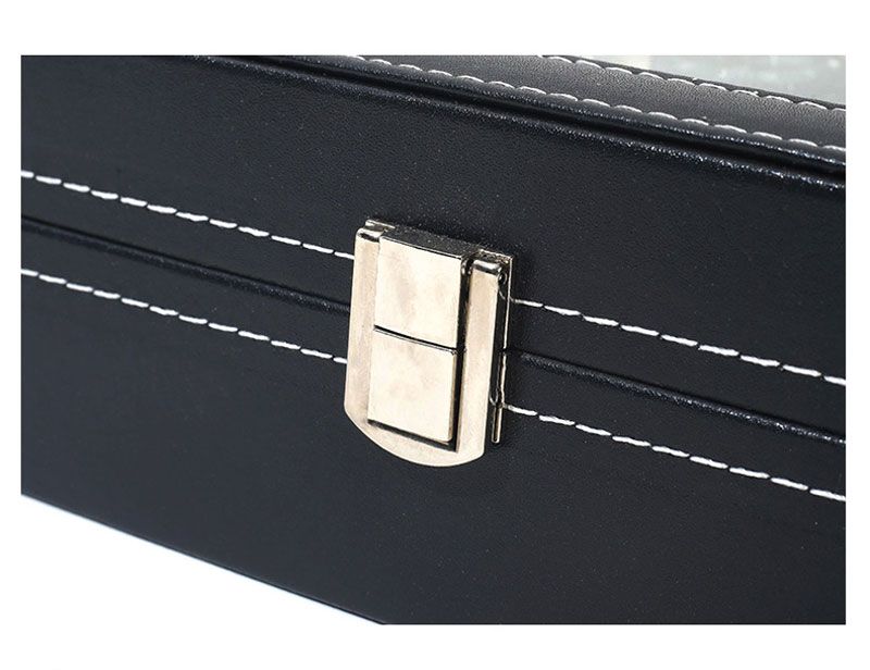 Fashion Watch Storage Decorative Box Watch Display Case For PU Leather Watch Organizer Box Watch Travel Organizer Tray Watch Collection Storge Holder For Women Men's Fashion Accessories