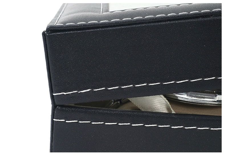 Fashion Watch Storage Decorative Box Watch Display Case For PU Leather Watch Organizer Box Watch Travel Organizer Tray Watch Collection Storge Holder For Women Men's Fashion Accessories