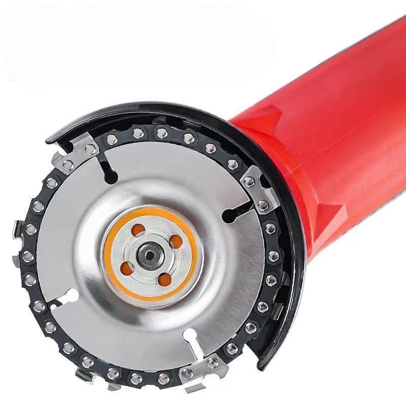 4" Wood Carving Disc for Angle Grinder，Angle grinder and Oil Electric Saw Chain Saw Blade  100mm, Wood Cutting and Grooving Saw Blades (10,000–13,000 RPM)