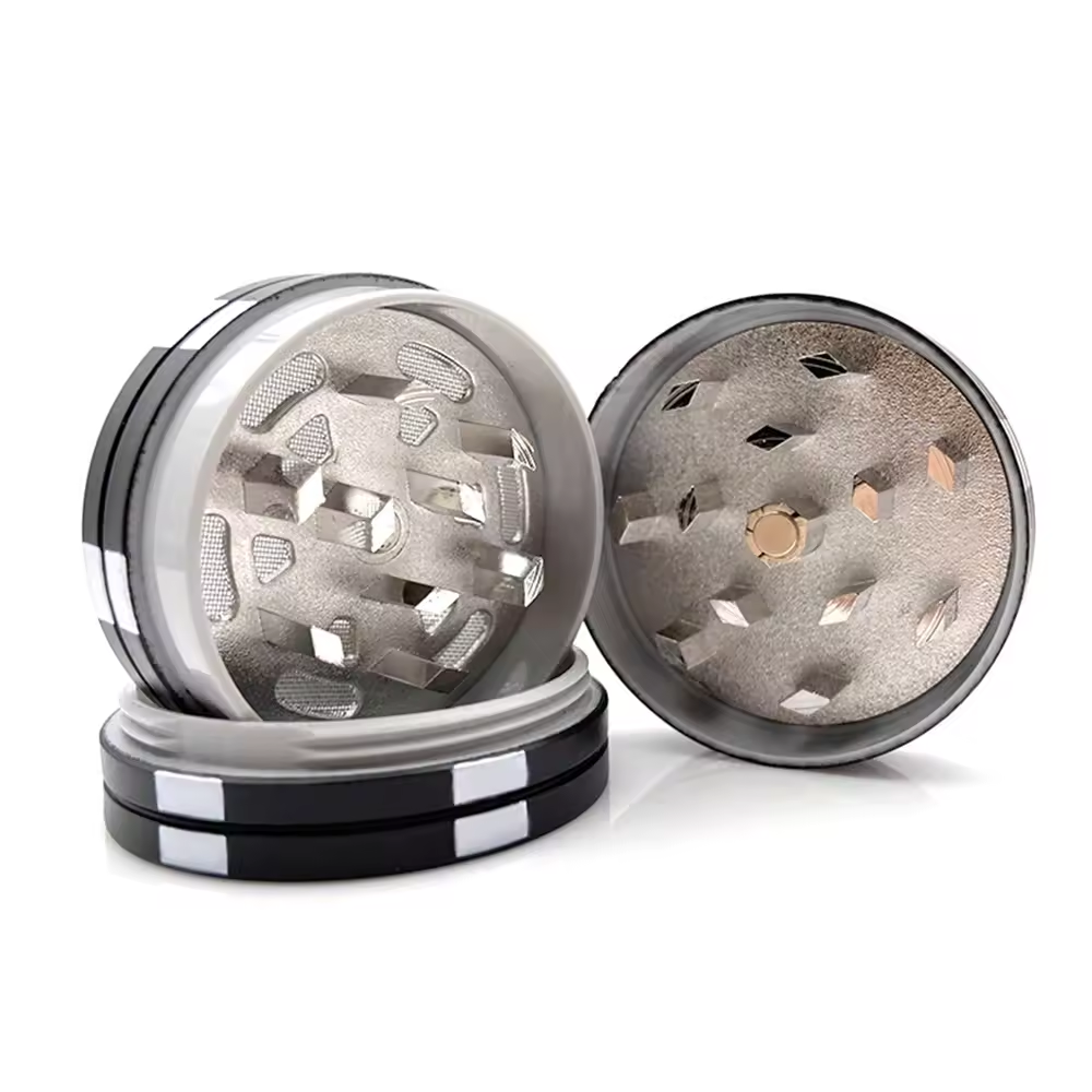 Poker Tobacco Grinder Chip 3 Parts Style Spice Cutter 40mm Herb Cutter Smoking Accessories Gadget Tools Herb Tobacco Weed Grinder Herb Tobacco Weed Grinder