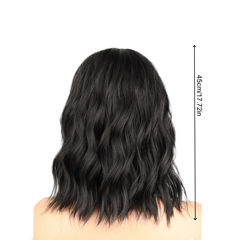 Bob Wig  Lace Front Black Natural Look & Feel Thick Hair Volume Perfect for Casual Wear Parties & Everyday Charm Short Hair Wig for Women Gift