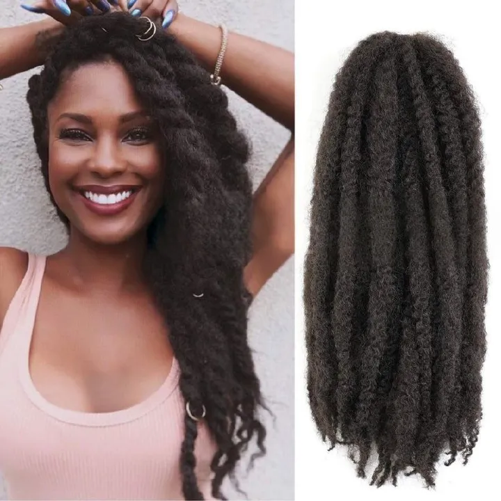 Twist Hair 14 Strands 18 Inches Dreadlock Extensions Synthetic Hippie Dreads Extensions Crochet Hair for Women Gift