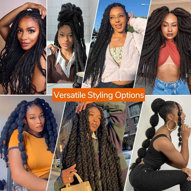 Twist Hair 14 Strands 18 Inches Dreadlock Extensions Synthetic Hippie Dreads Extensions Crochet Hair for Women Gift