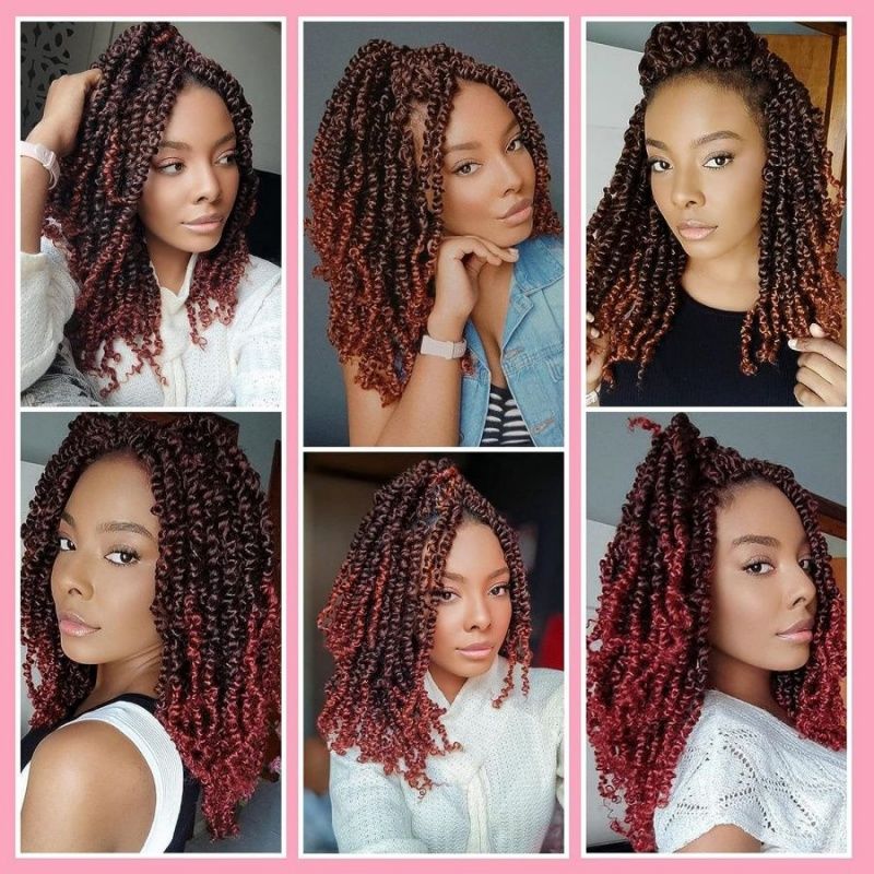 Fashion Braids Wigs Dreadlocks 11 Strands 14 Inches Black and Red Synthetic Extensions Reggae Style Crochet Hair for Women Suitable for Daily Wear and Holiday Parties
