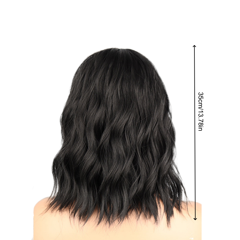 Bob Wig  Lace Front Black Natural Look & Feel Thick Hair Volume Perfect for Casual Wear Parties & Everyday Charm Short Hair Wig for Women Gift