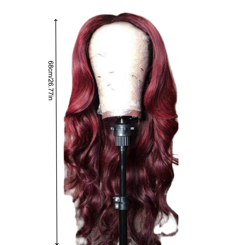 Women's Wig With Large Waves African Long Curly Hair Without Bangs Fashionable 27 Inches Red Synthetic Wig Suitable for Women Perfect for Daily Wear and Holiday Gift for Women