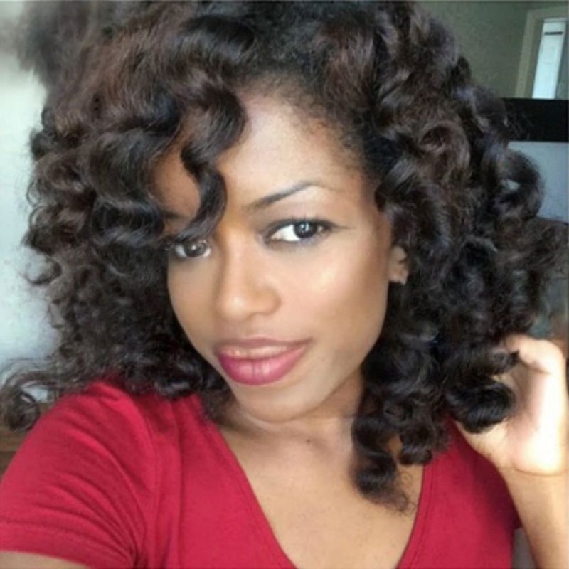 20 Strands Curl Wigs Fashionable Wig Black 8 Inches Short Braid Wig Synthetic Fiber Suitable for Wearing In Various Occasions Perfect Holiday Gif