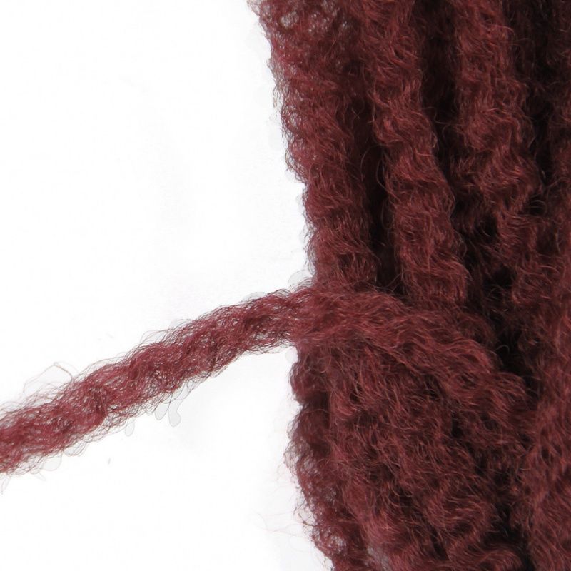 8 Strands 24-inch Marley African Braids Made of Heat Resistant Synthetic Fiber Crocheted With Twisted Hair Suitable for Festive Parties and Everyday Wear Perfect Gift for Women