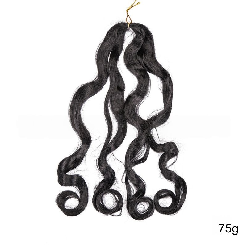 Women's Hair Extension Big Curly Braid Wig African Style Fashionable Big Wave Curly Braid Wig Synthetic Fiber Braid Halloween Christmas and Party Dressing Wig Perfect Women's Gift