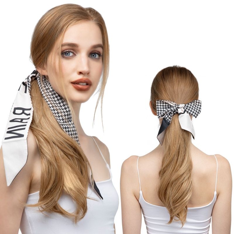 Women's Ponytail Wig, Hair Extensions Braid Synthetic Wig Braid with Decorative Headband Suitable for Women's Daily Work Wear Elegant Ponytail Braid Wig Women's Gift