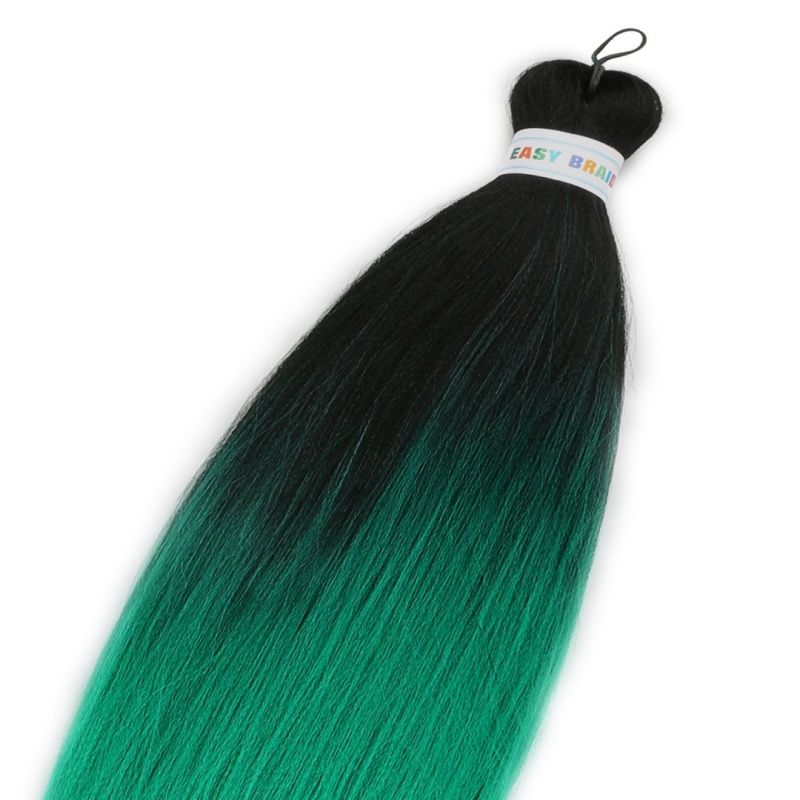 Women's Hair Extension Fluffy Braid Wig Color Gradient Fluffy Braid Wig Synthetic 26 Inches Long Straight Wig Rainbow Color Suitable for Halloween Christmas and Party Wear Perfect Gift for Women