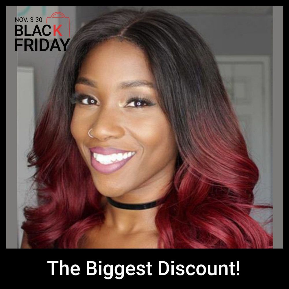 Ladies' Wig With Wine Red Gradient Color 18 Inches Long Curly Afro Hair and Large Waves Heat-resistant Synthetic Fiber Wig Big Volume Breathable Wigs for African Women Daily Wear Party Gift for Women