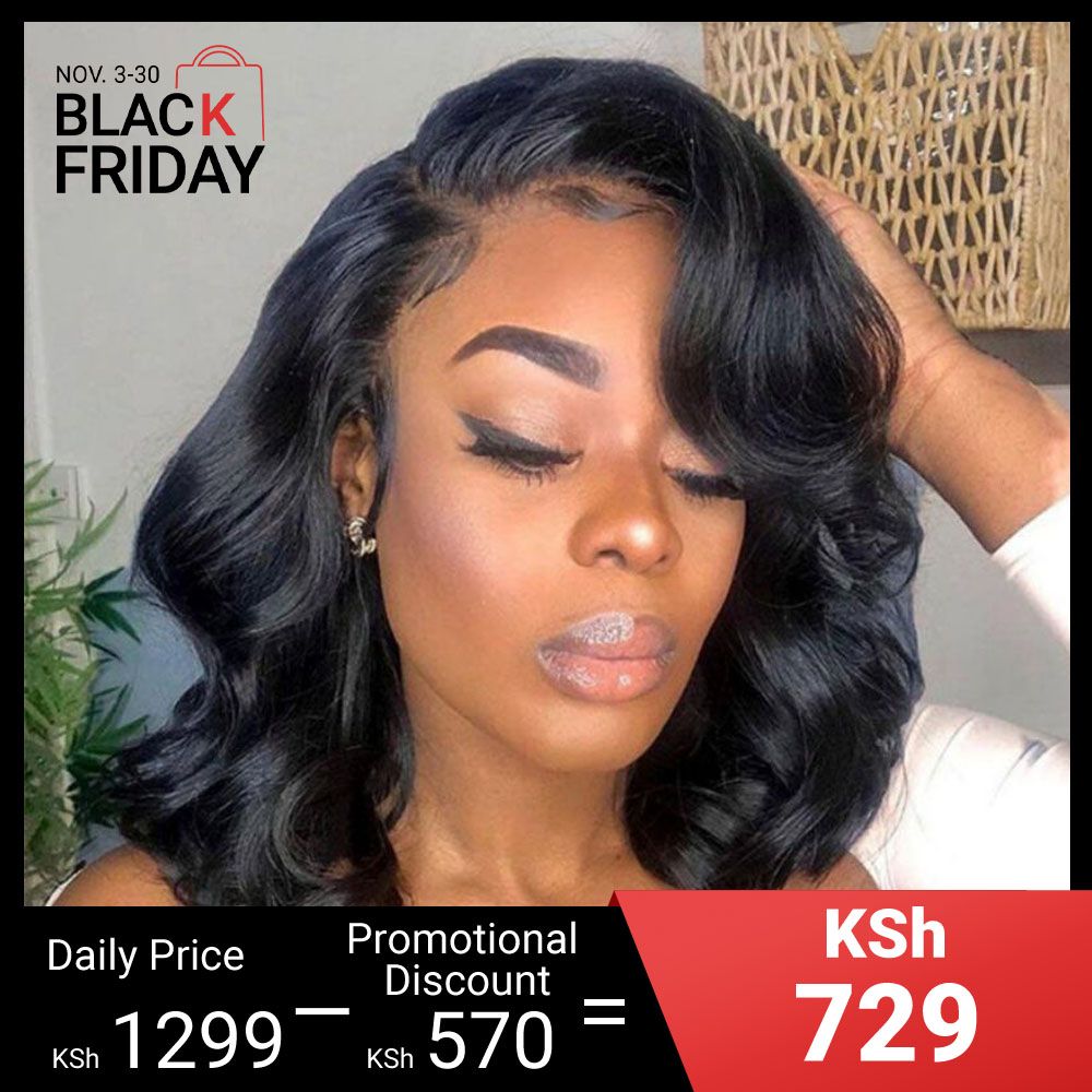 Wigs for Lady Short Curly Wigs for African Women Black Wave Synthetic Hair for Women Gift