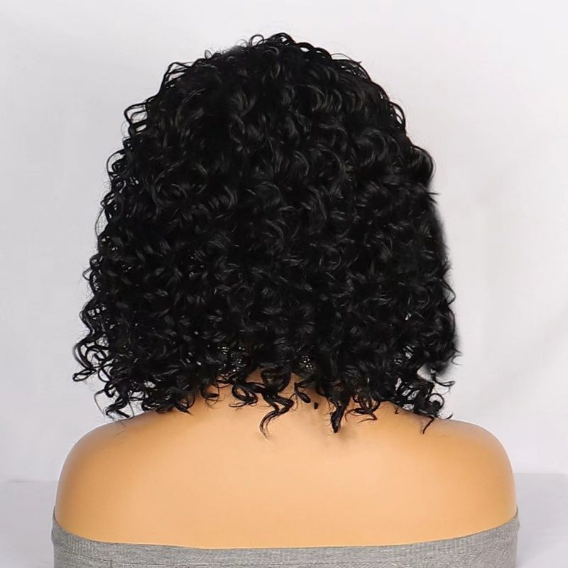 Women's Headband Wig Small Curly Short Hair Wig Made of Heat-Resistant Synthetic Fiber Suitable for Women's Daily Wear and Holiday Attire Women's Wig