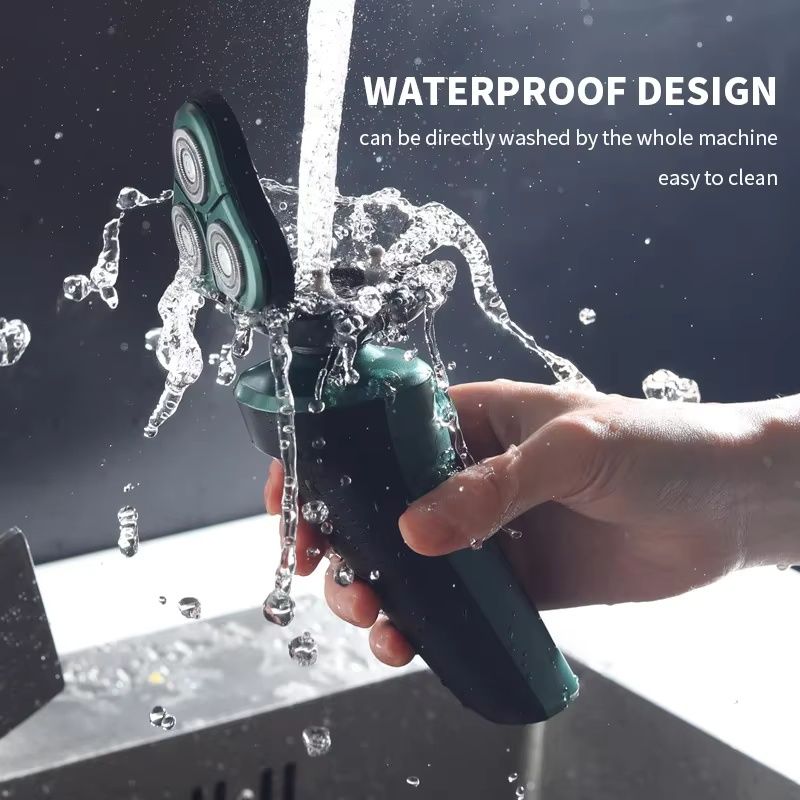 【Promotion】Electric Razor for Men, 4 In 1 Electric Shavers, Waterproof Wet/Dry Shaver for Men, Wireless Rechargeable Mens Shaver Electric Razor Grooming Kit
