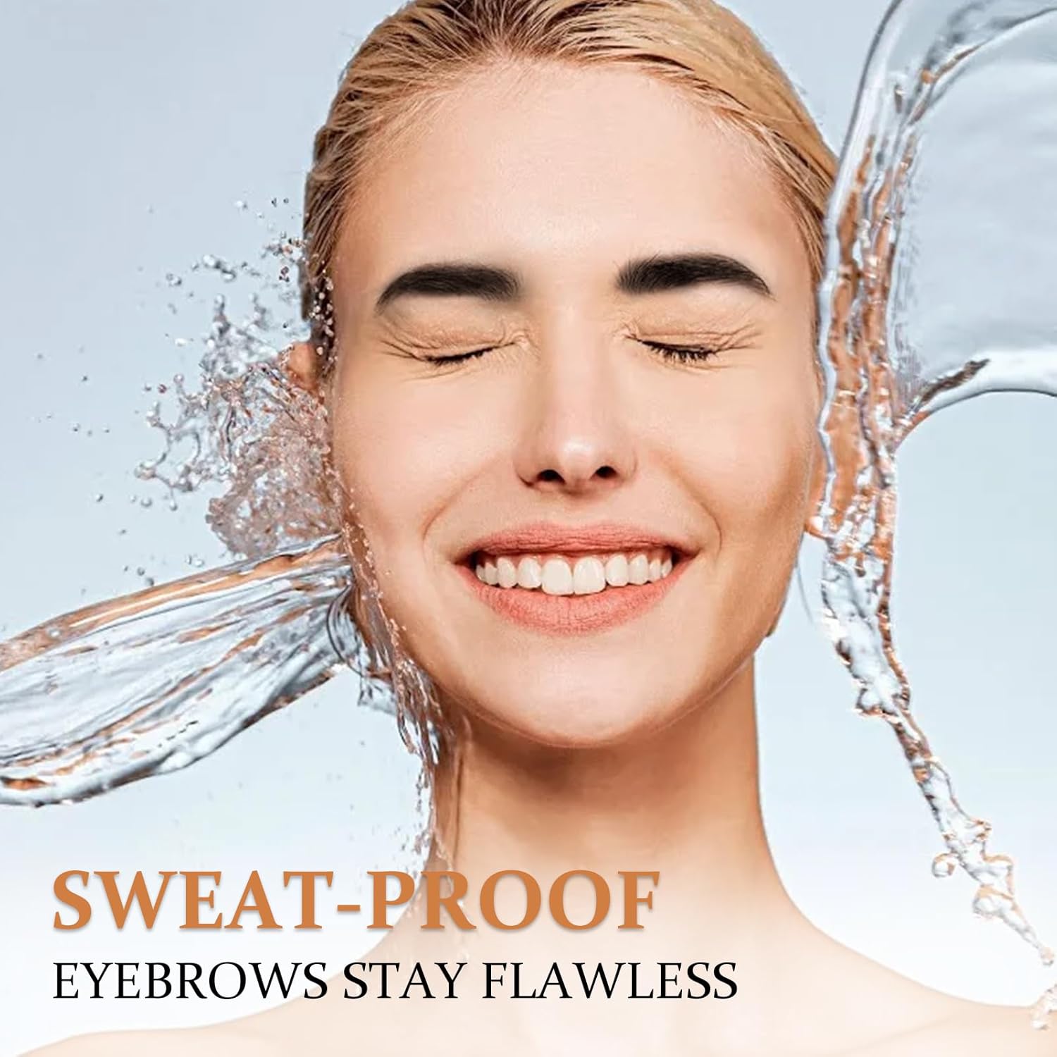 【Promotion】Waterproof Liquid Brow Pen, Microblading Eyebrow Pencil, Smudge-Proof Angled Brush, Quick-Dry Long-Lasting, Create Defined Natural Wild