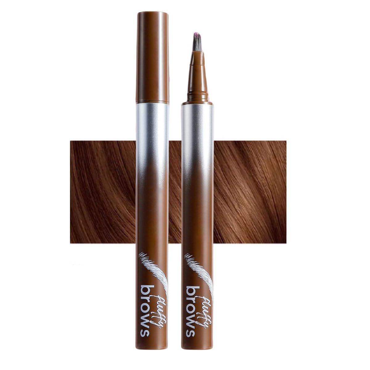 【Promotion】Waterproof Liquid Brow Pen, Microblading Eyebrow Pencil, Smudge-Proof Angled Brush, Quick-Dry Long-Lasting, Create Defined Natural Wild
