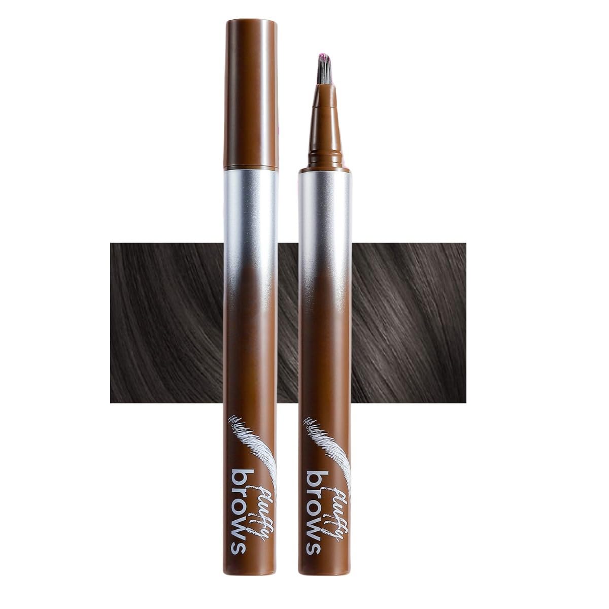 【Promotion】Waterproof Liquid Brow Pen, Microblading Eyebrow Pencil, Smudge-Proof Angled Brush, Quick-Dry Long-Lasting, Create Defined Natural Wild
