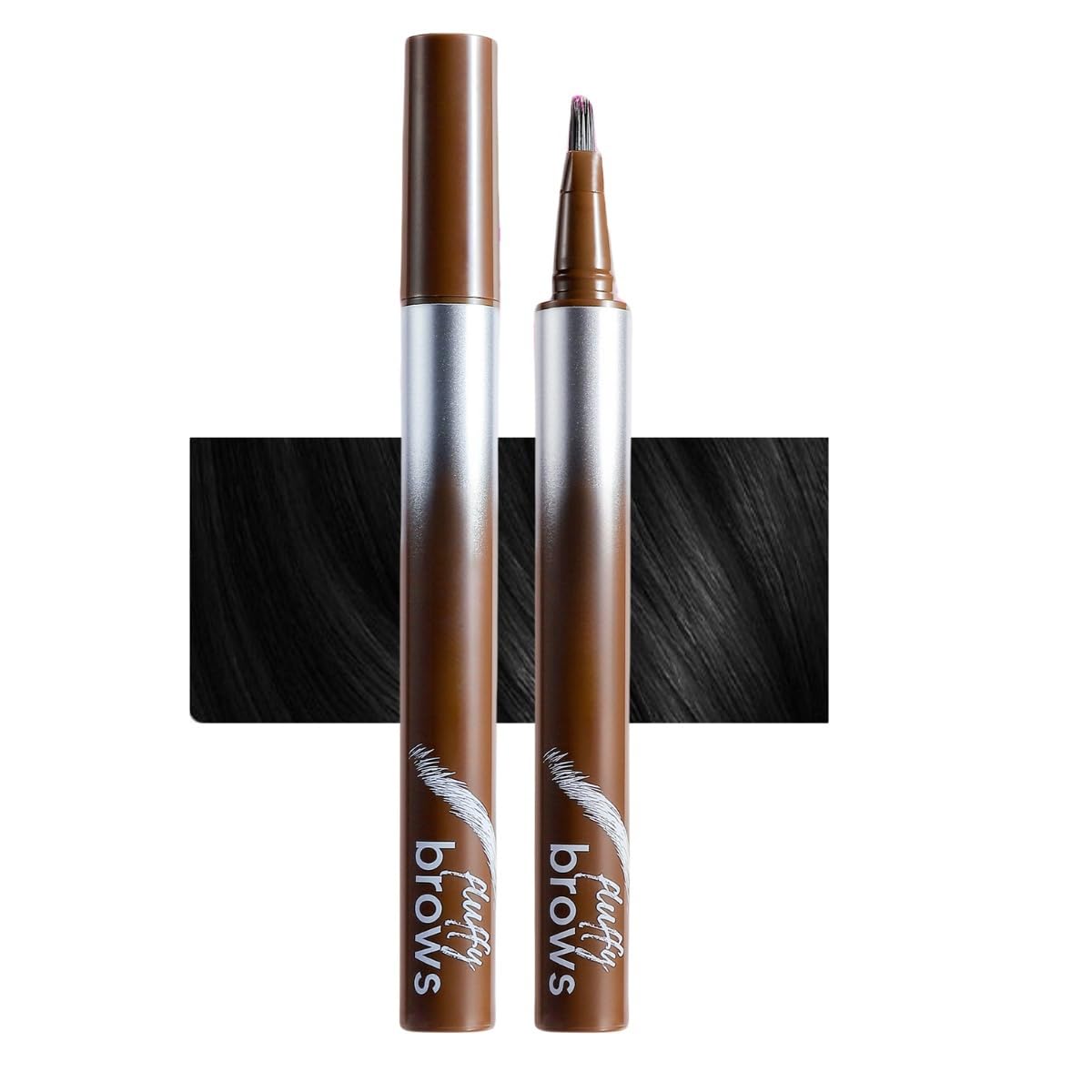 【Promotion】Waterproof Liquid Brow Pen, Microblading Eyebrow Pencil, Smudge-Proof Angled Brush, Quick-Dry Long-Lasting, Create Defined Natural Wild