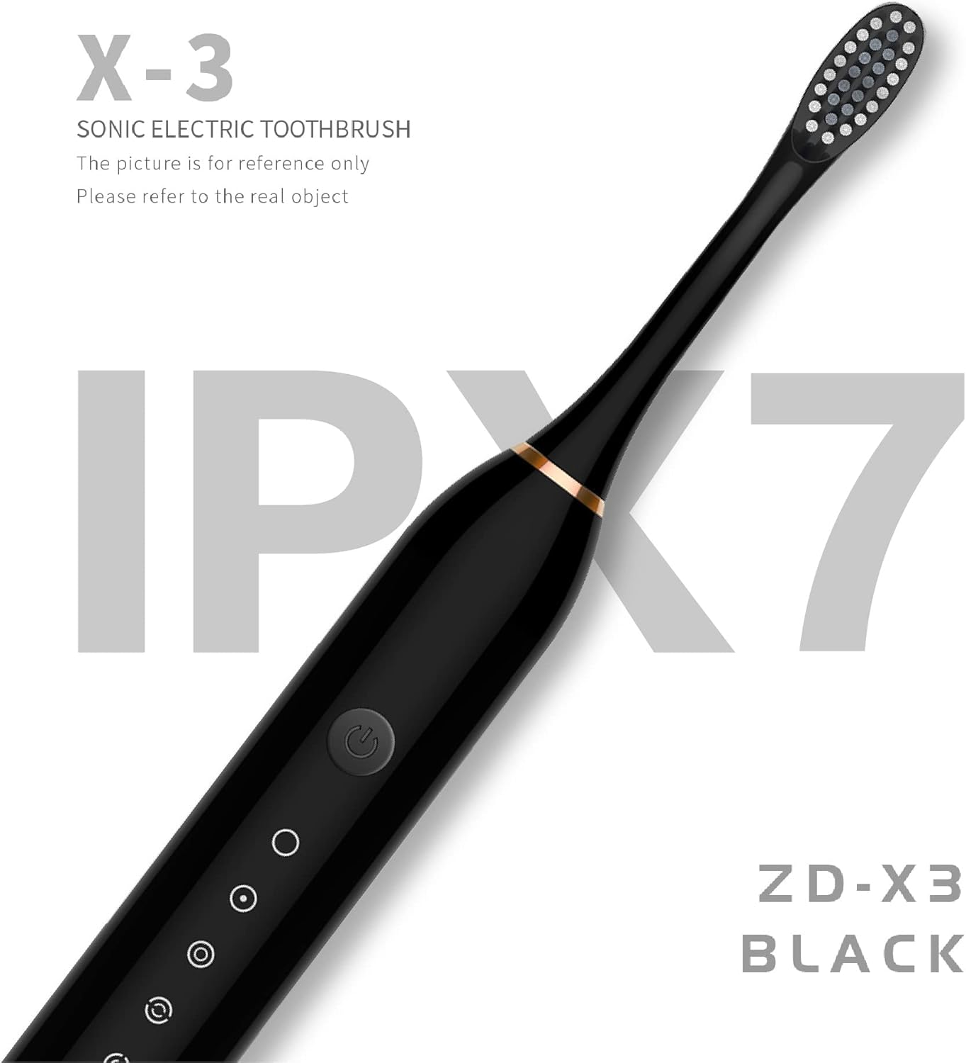 【Promotion】Sonic Electric Toothbrush, Rechargeable Power Toothbrush, 2 Minutes Smart Timer, with 4 Brush Heads 6 Cleaning Modes IPX7 Waterproof Cleaning Toothbrushes for Adults