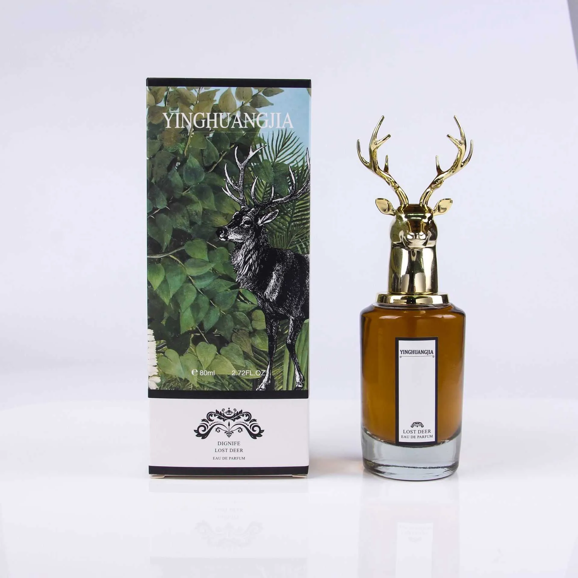Unisex Eau De Toilette Perfume Spray 80ml Long-Lasting Fresh Floral Woody Scent Portable Modern Lord George's Tragedy