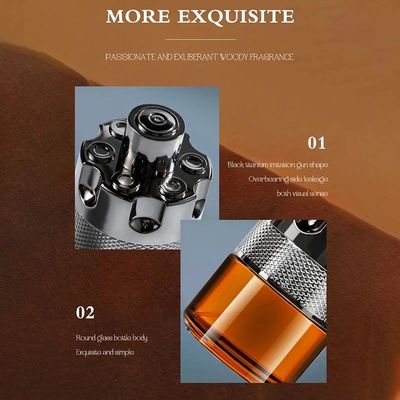 100ml Men's Cologne Perfume Long-lasting High-Quality Strong Pheromone Attractive to Women Suitable For Outings Party Perfume
